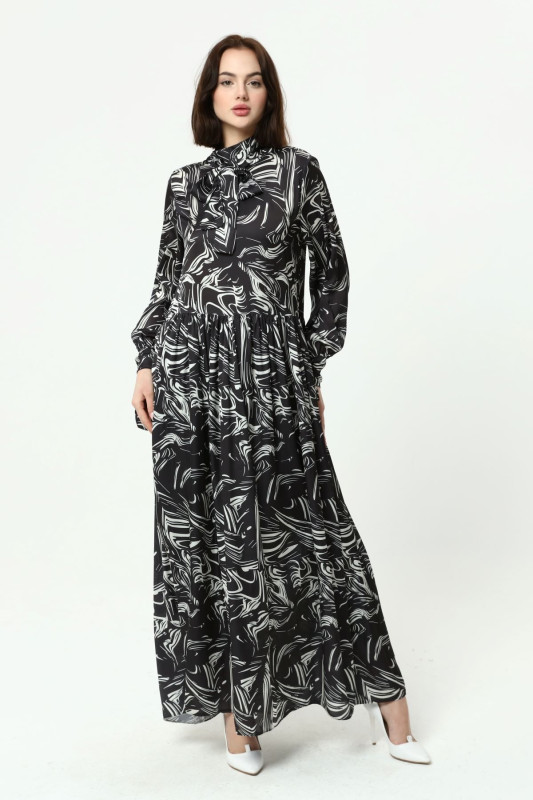 Zebra Patterned Dress